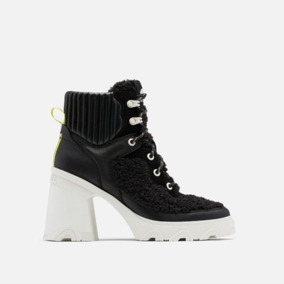 SOREL Brex Fuzzy Heel Boots - Picture 1 of 5